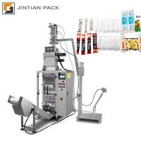 Automatic sachet coffee powder filling packing machine stick 4 line 6 line