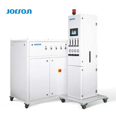 metal can welded seam repair coating powder coating machine for tin can making production line